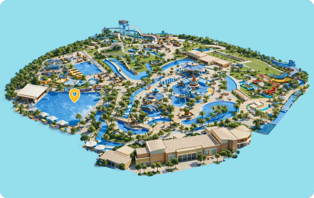 Park map - Dilmun Chalet